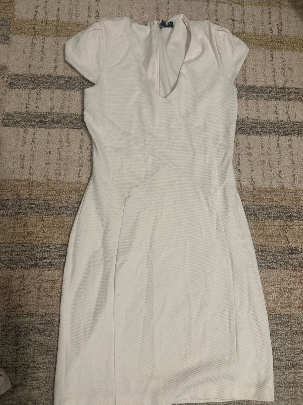 Express White Sheath Dress - Picture 5 of 6